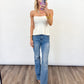 Sunny Days Strapless Top - 2 COLORS