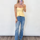 Sunny Days Strapless Top - 2 COLORS