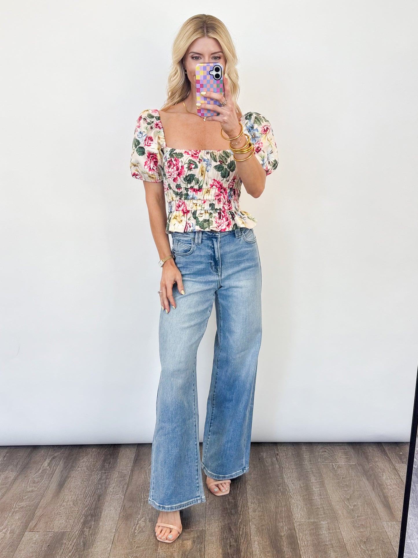 Garden Party Smocked Top