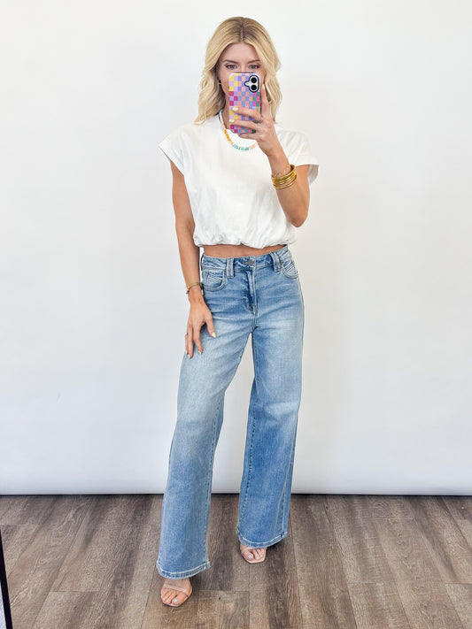 Everyday Ease Cropped Tee