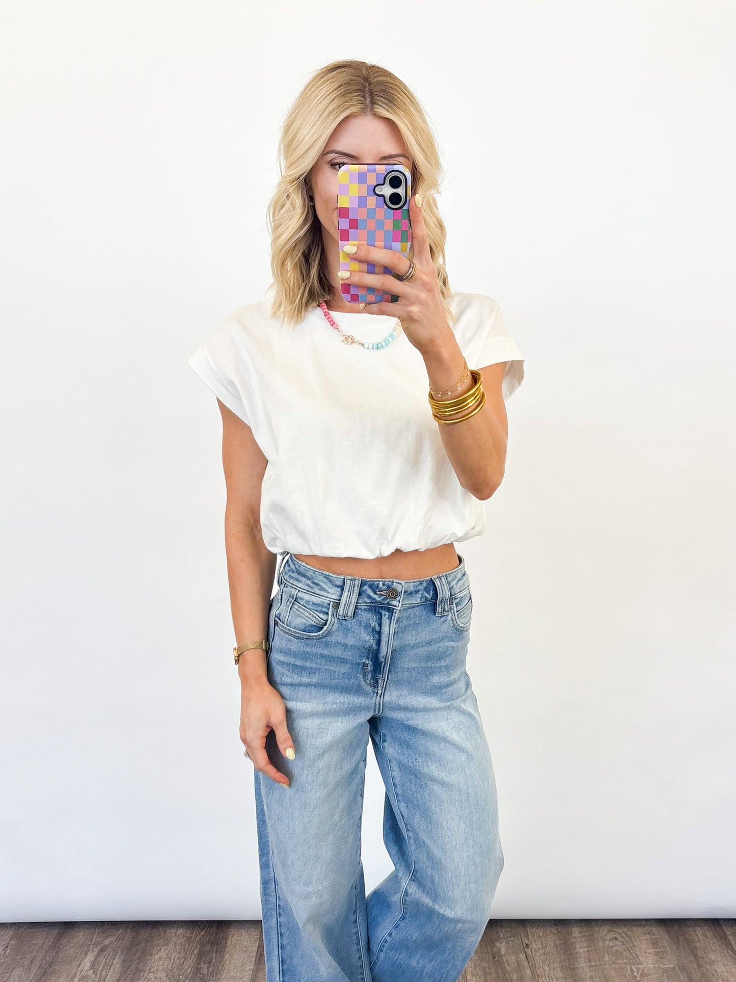 Everyday Ease Cropped Tee