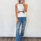 Sunlit Circle Linen Top - 2 COLORS