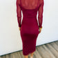 Shannon Dress - WINE