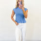 Sunny Stroll Smocked Top - 2 COLORS