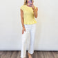 Sunny Stroll Smocked Top - 2 COLORS