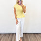 Sunny Stroll Smocked Top - 2 COLORS