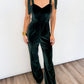 Holiday Elegance Velvet Jumpsuit