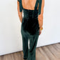 Holiday Elegance Velvet Jumpsuit