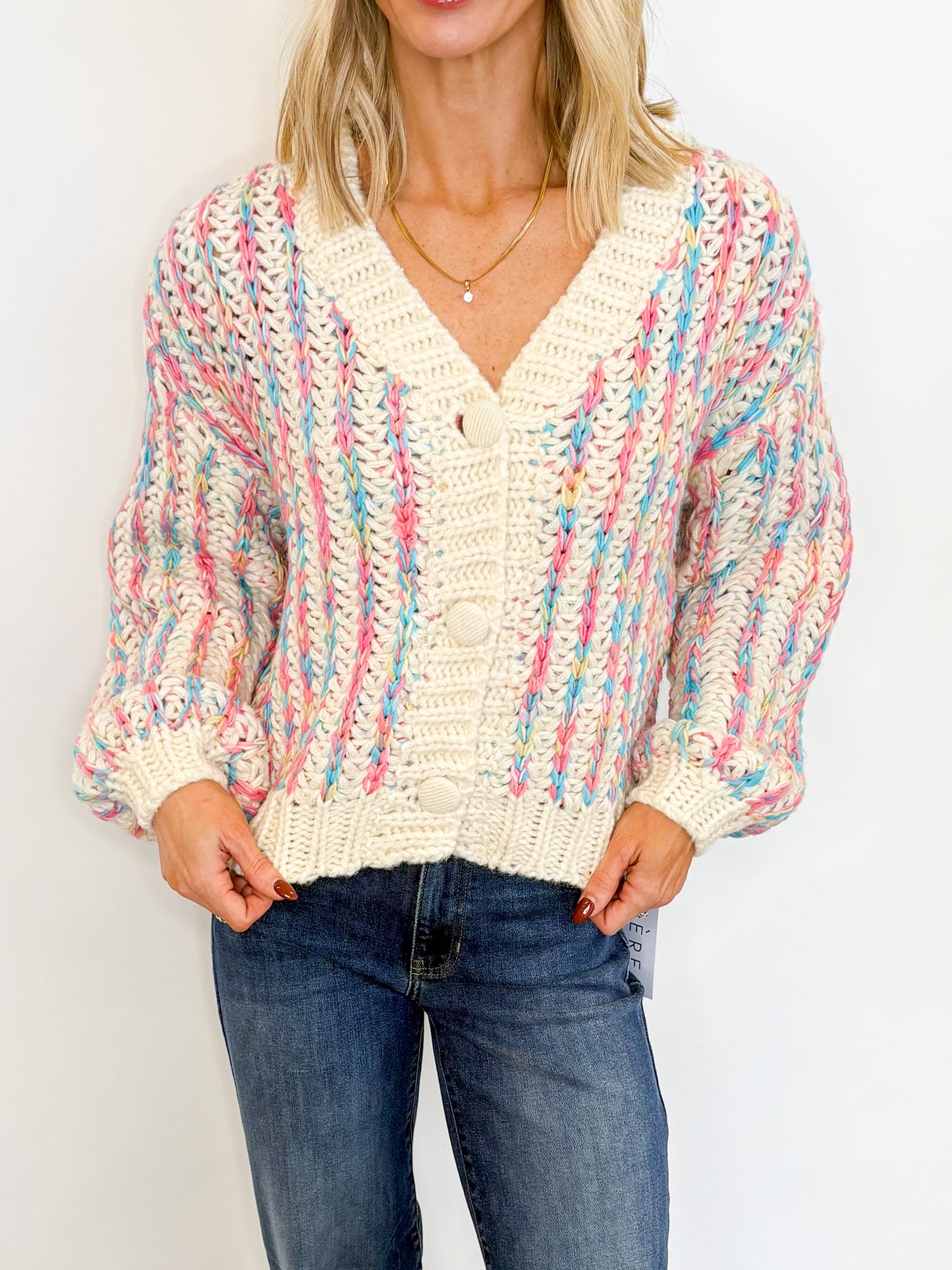 Cotton Candy Sweater