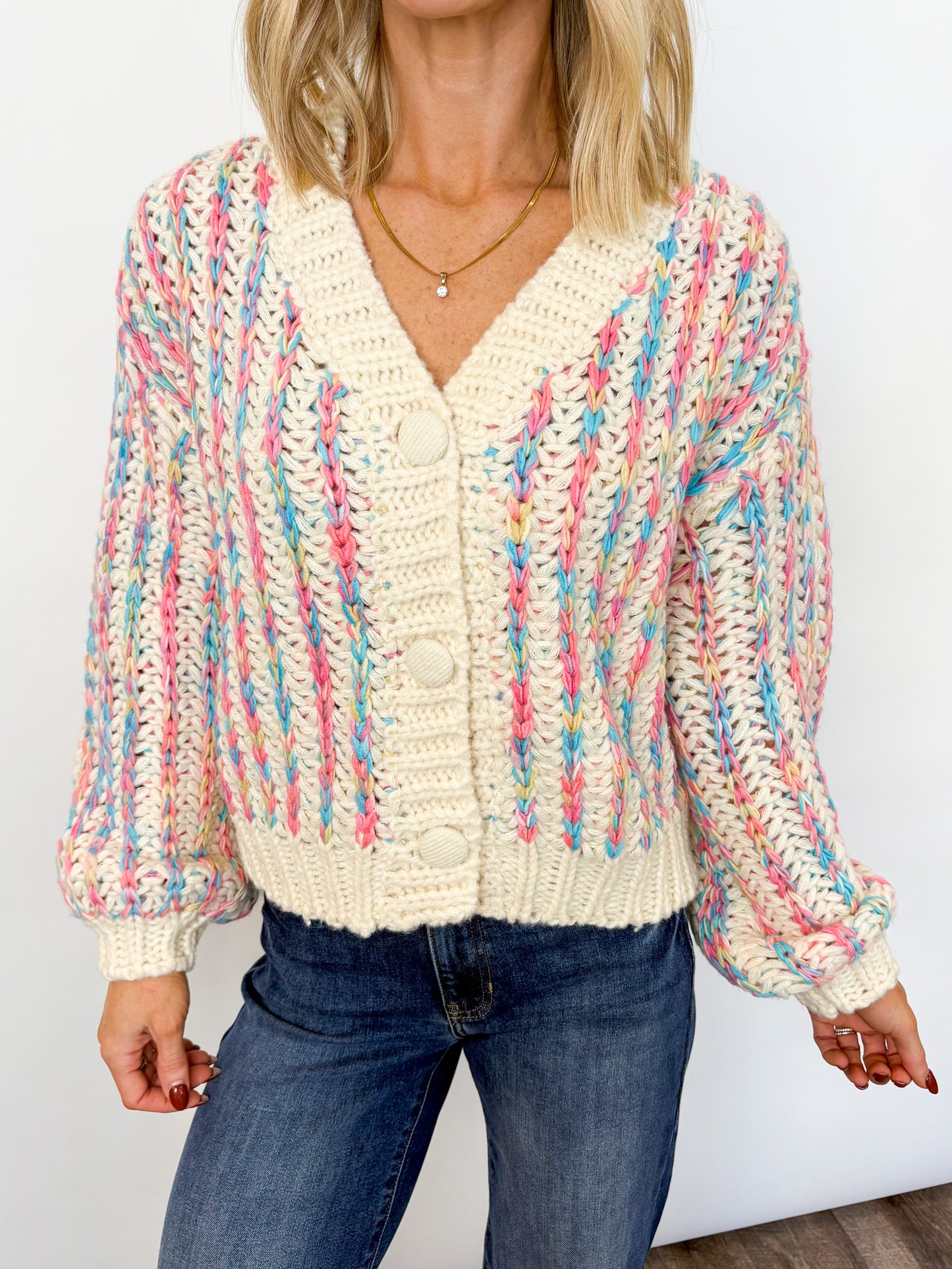 Cotton Candy Sweater