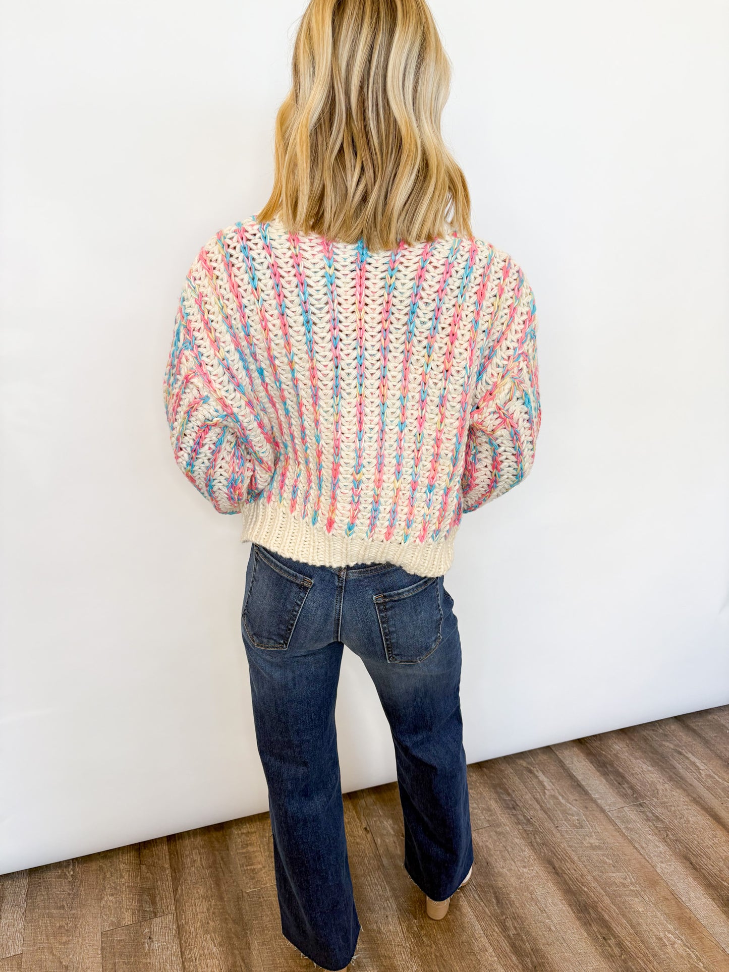 Cotton Candy Sweater
