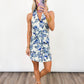 Bluebell Bloom Twist Dress