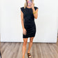On the Go Black Dress