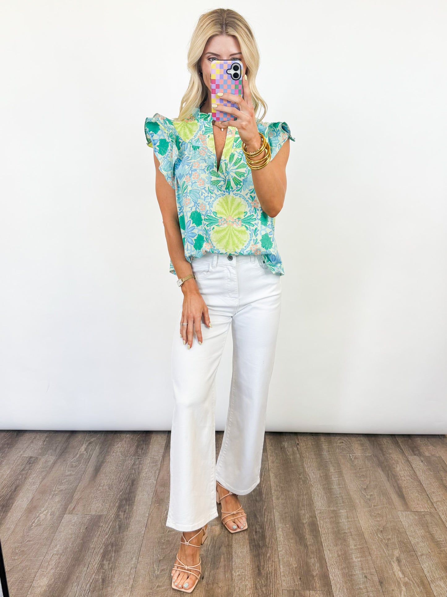 Laguna Bloom Flutter Top