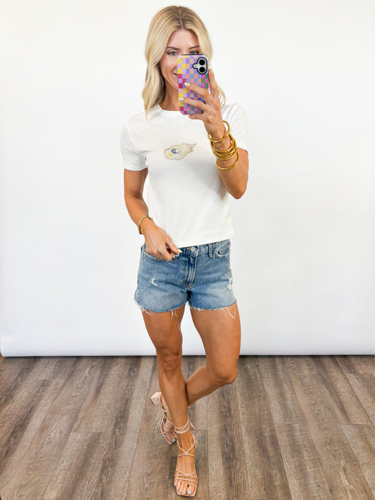 Oyster Pearl Tee