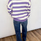 Mardi Party Stripe Sweater