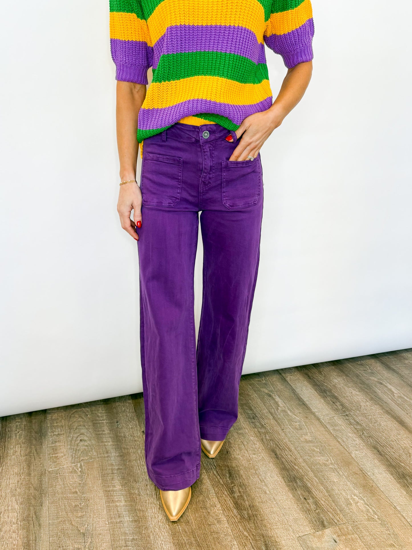 Carnival Queen Purple Jeans -- PREORDER