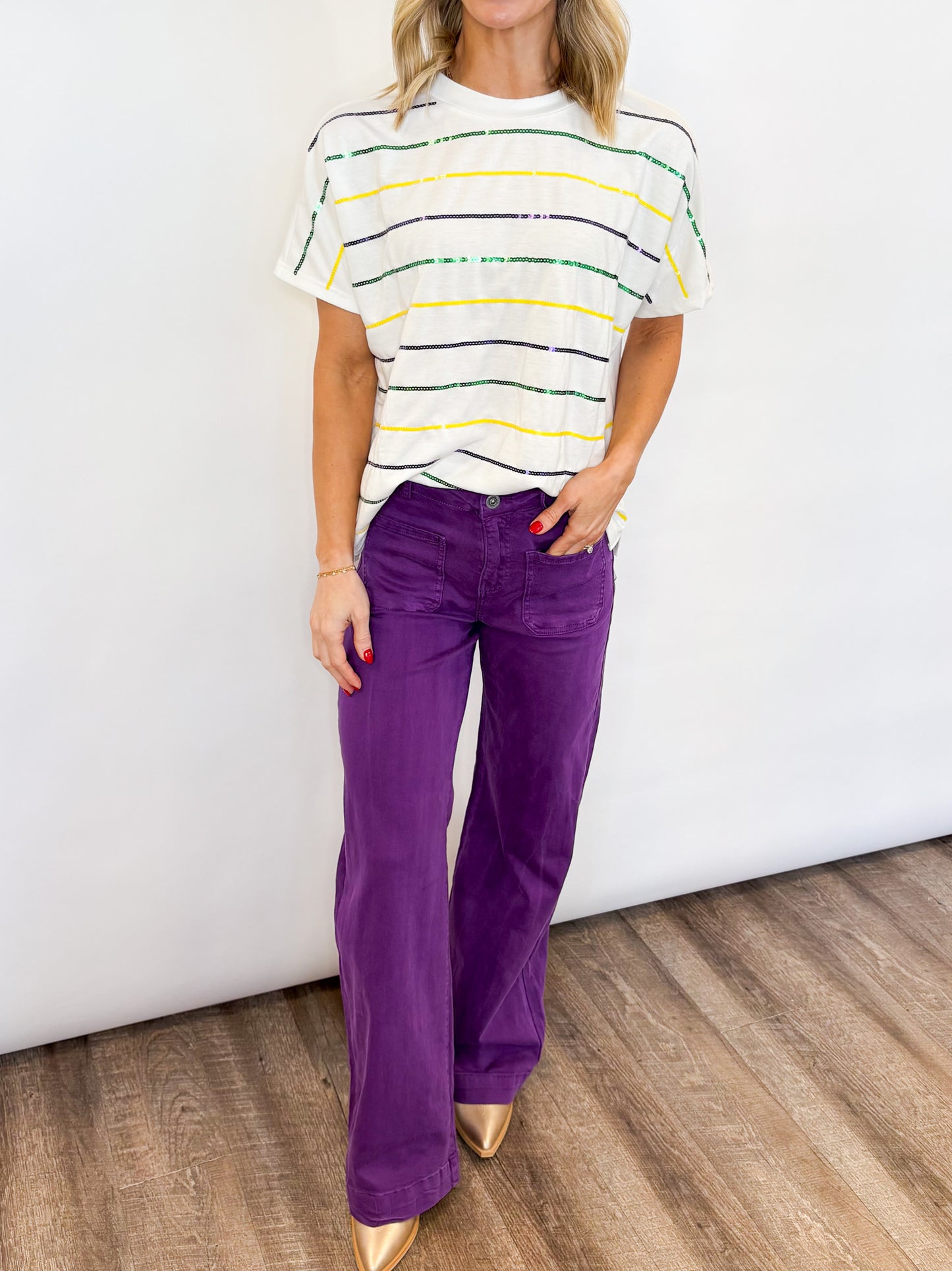 Carnival Queen Purple Jeans -- PREORDER