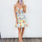 Painted Garden Cutout Dress