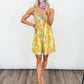 Sunburst Breeze Cutout Dress