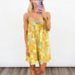Sunburst Breeze Cutout Dress