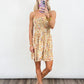 Golden Dunes Beaded Smocked Dress