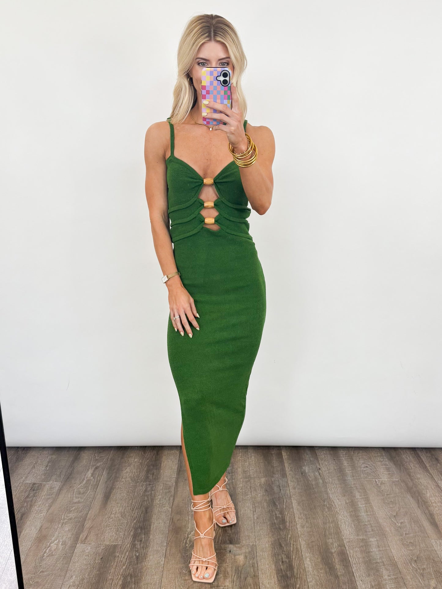 Riveria Dress - GREEN