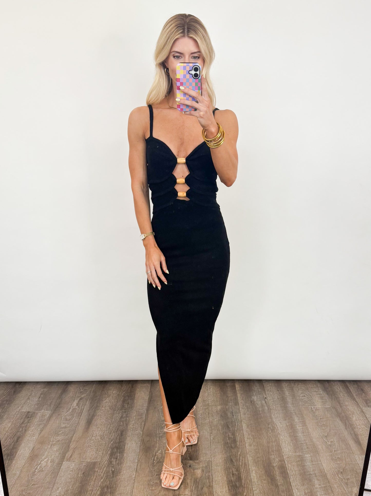 Riveria Dress - BLACK