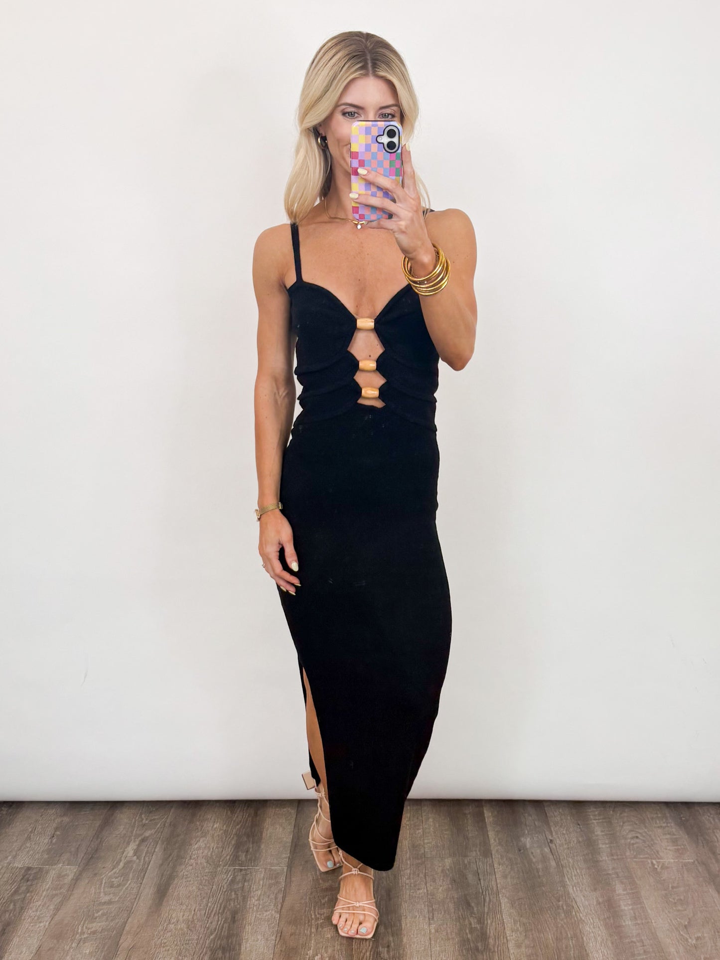 Riveria Dress - BLACK
