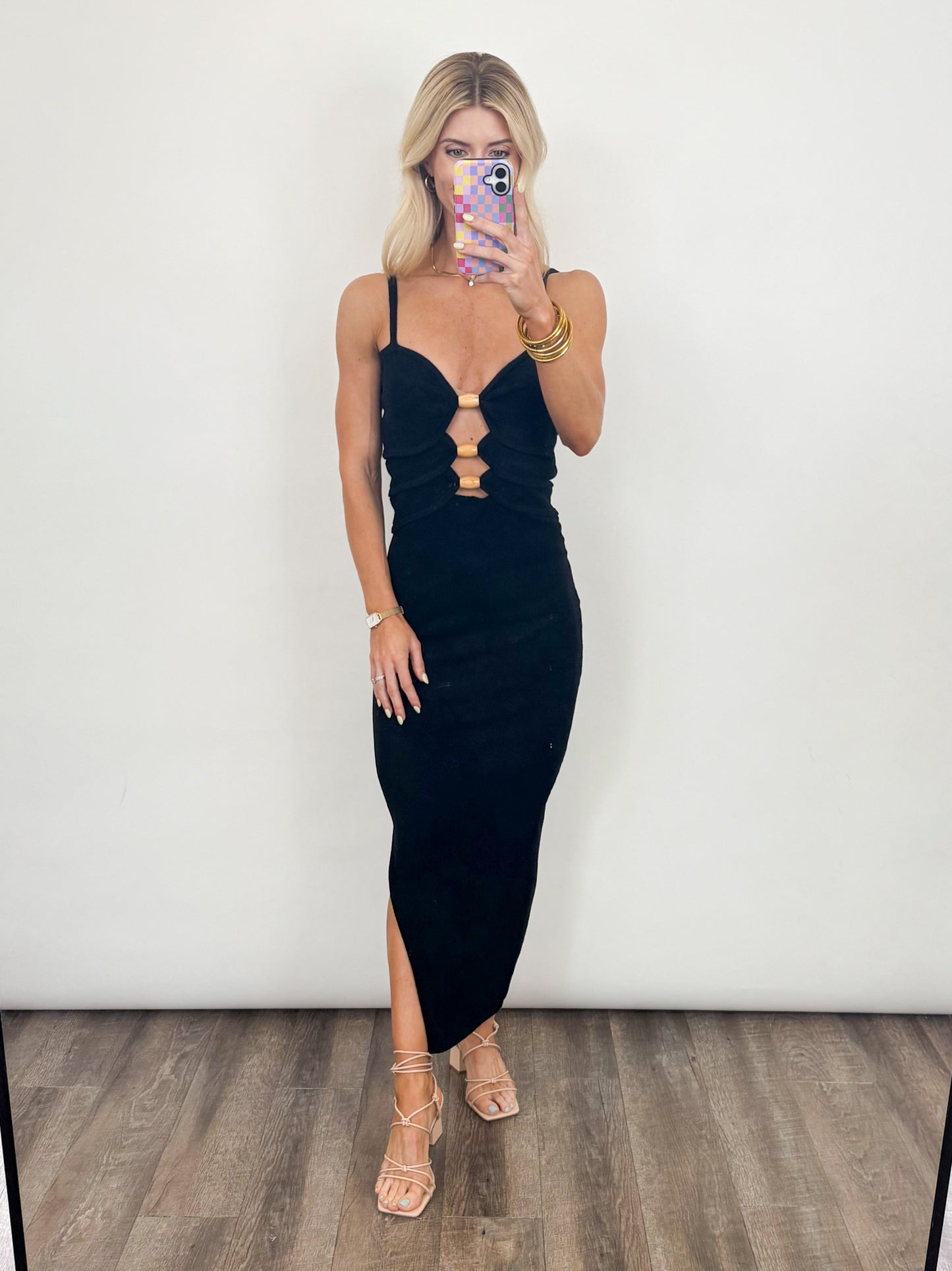 Riveria Dress - BLACK