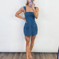 Downtown Denim Pocket Romper