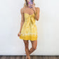 Golden Garden Bow Dress