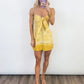 Golden Garden Bow Dress