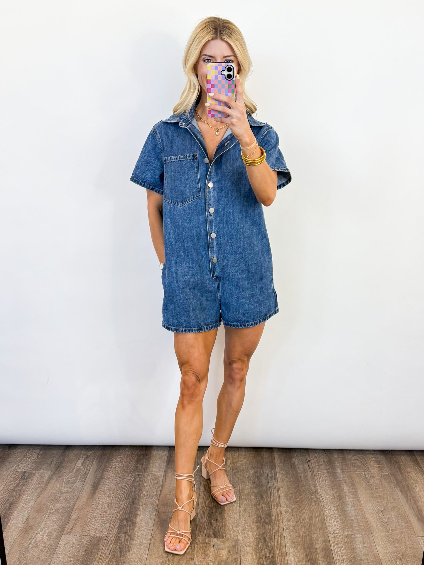 Weekend Denim Romper