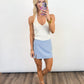 Essential Ribbed Halter Tank