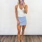 Essential Ribbed Halter Tank