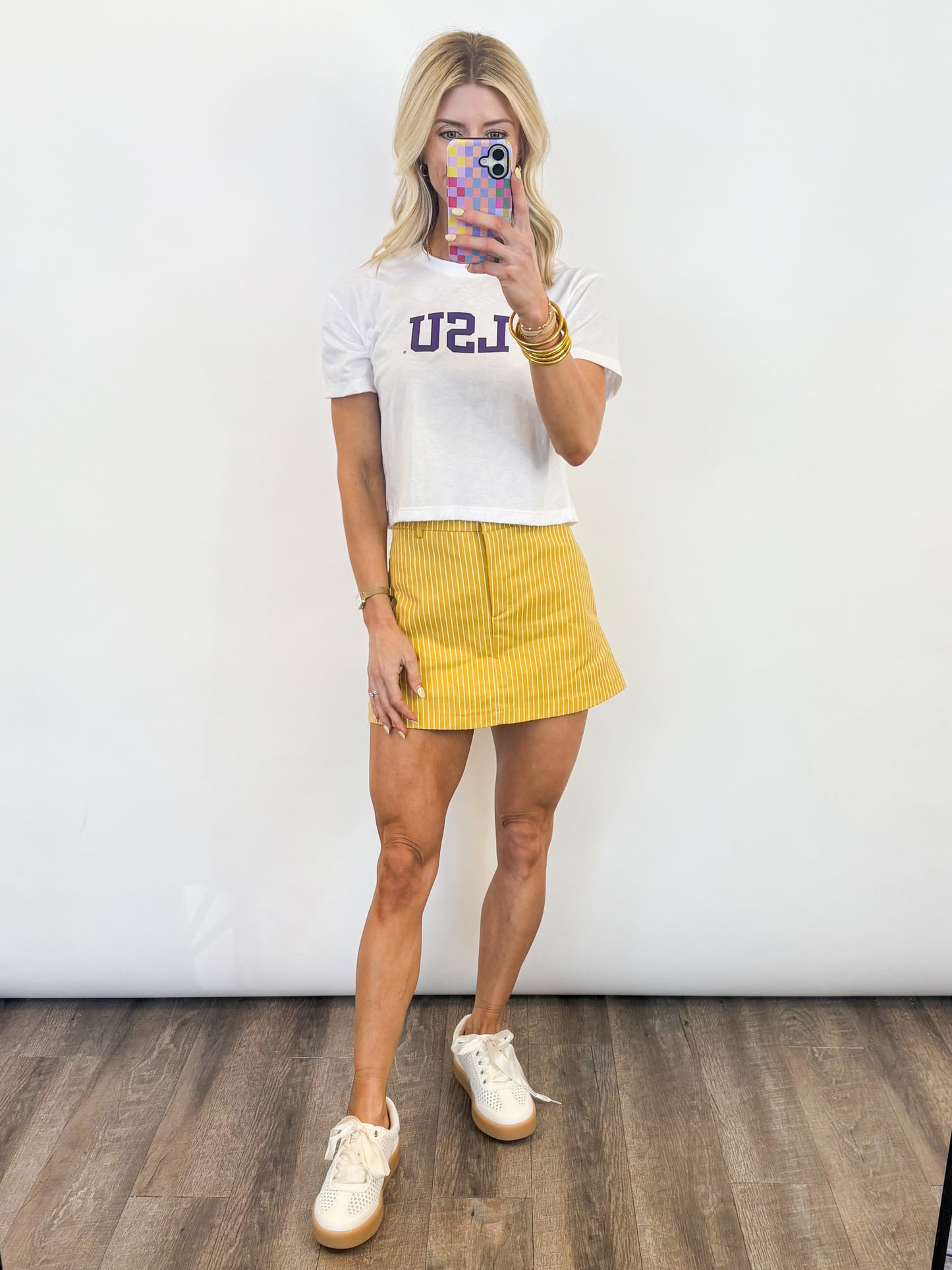 Tiger Stripe Game Day Skort