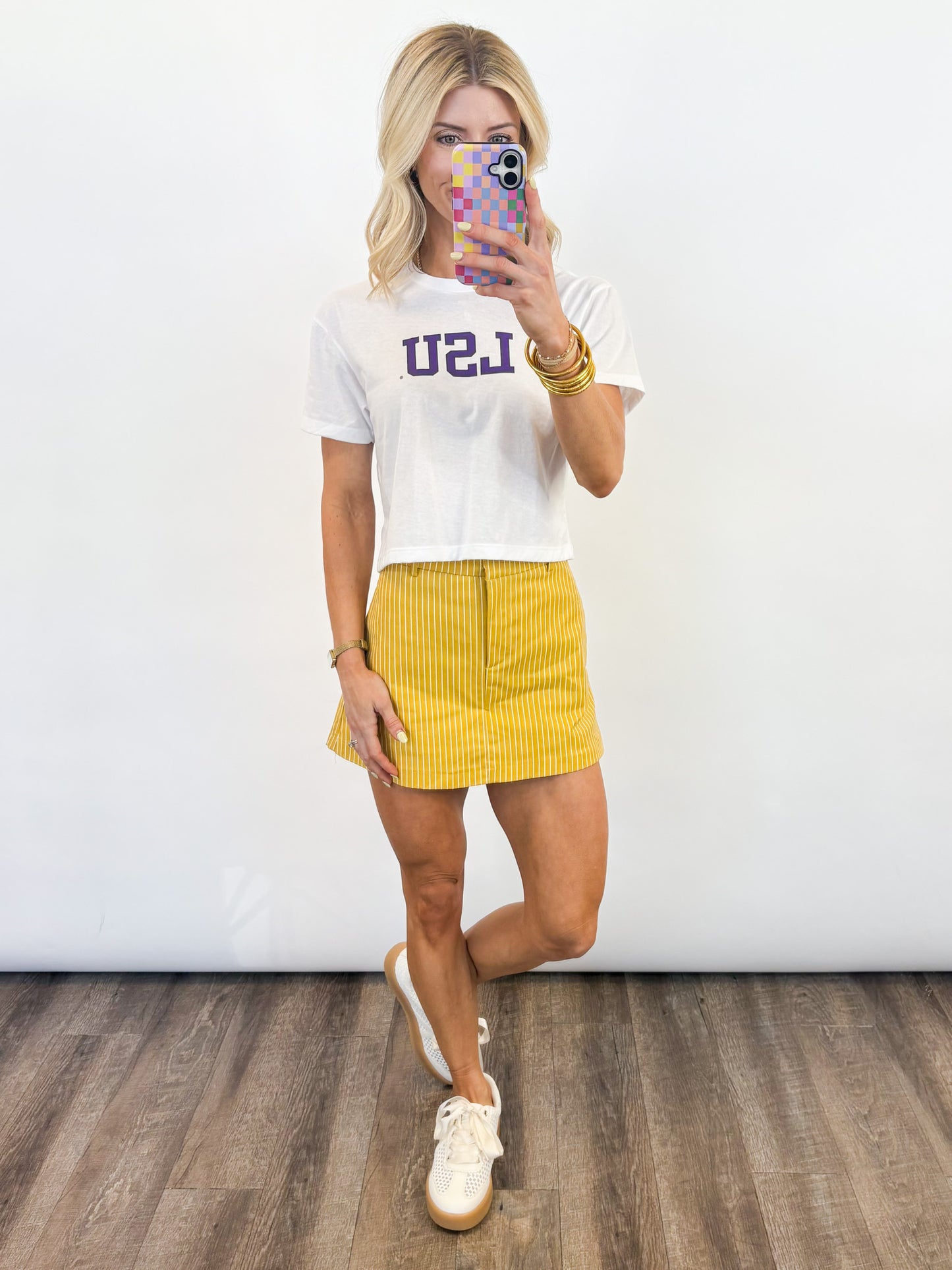 Tiger Stripe Game Day Skort