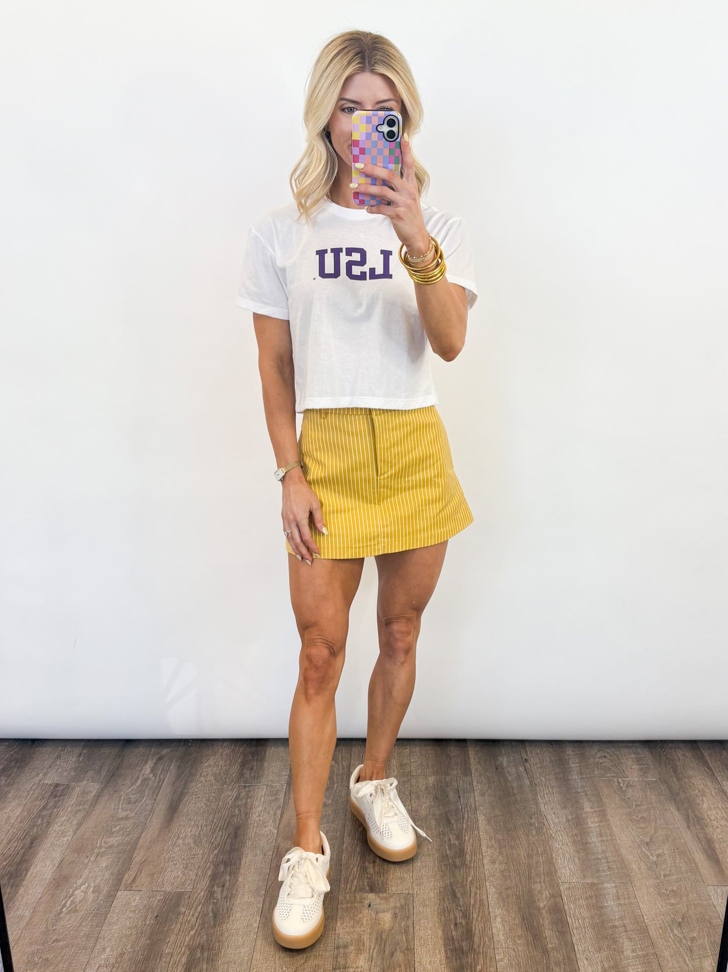 Tiger Stripe Game Day Skort