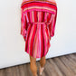 Pink Paloma Stripe Dress