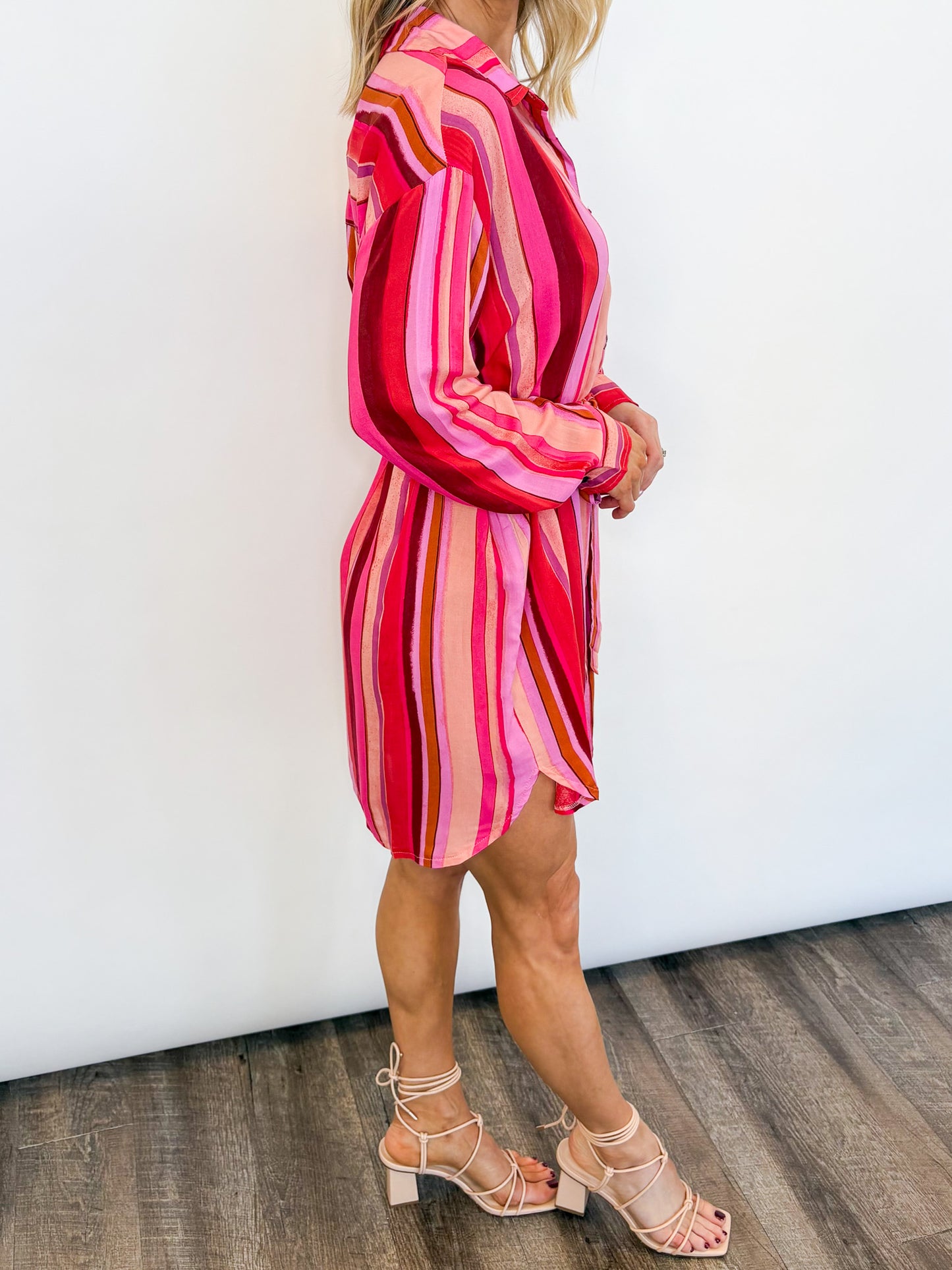 Pink Paloma Stripe Dress