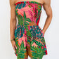 Tropic Escape Smocked Romper