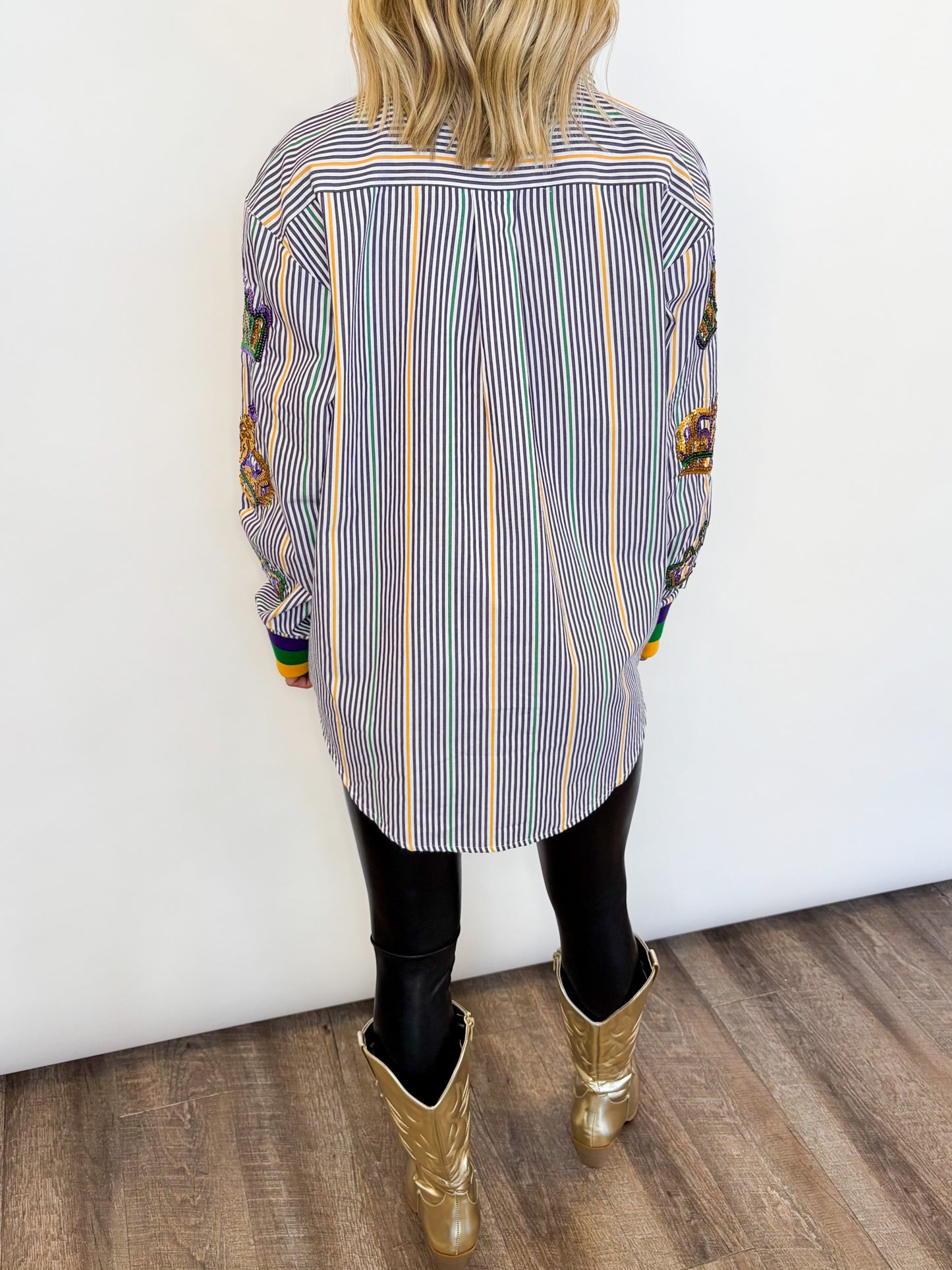 Mardi Gras Crown Tunic