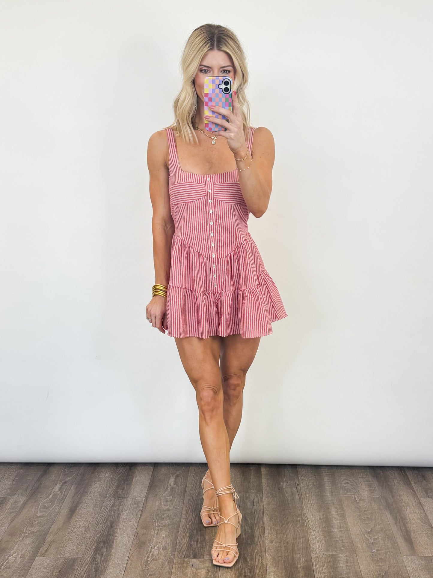 Picnic Perfect Stripe Romper