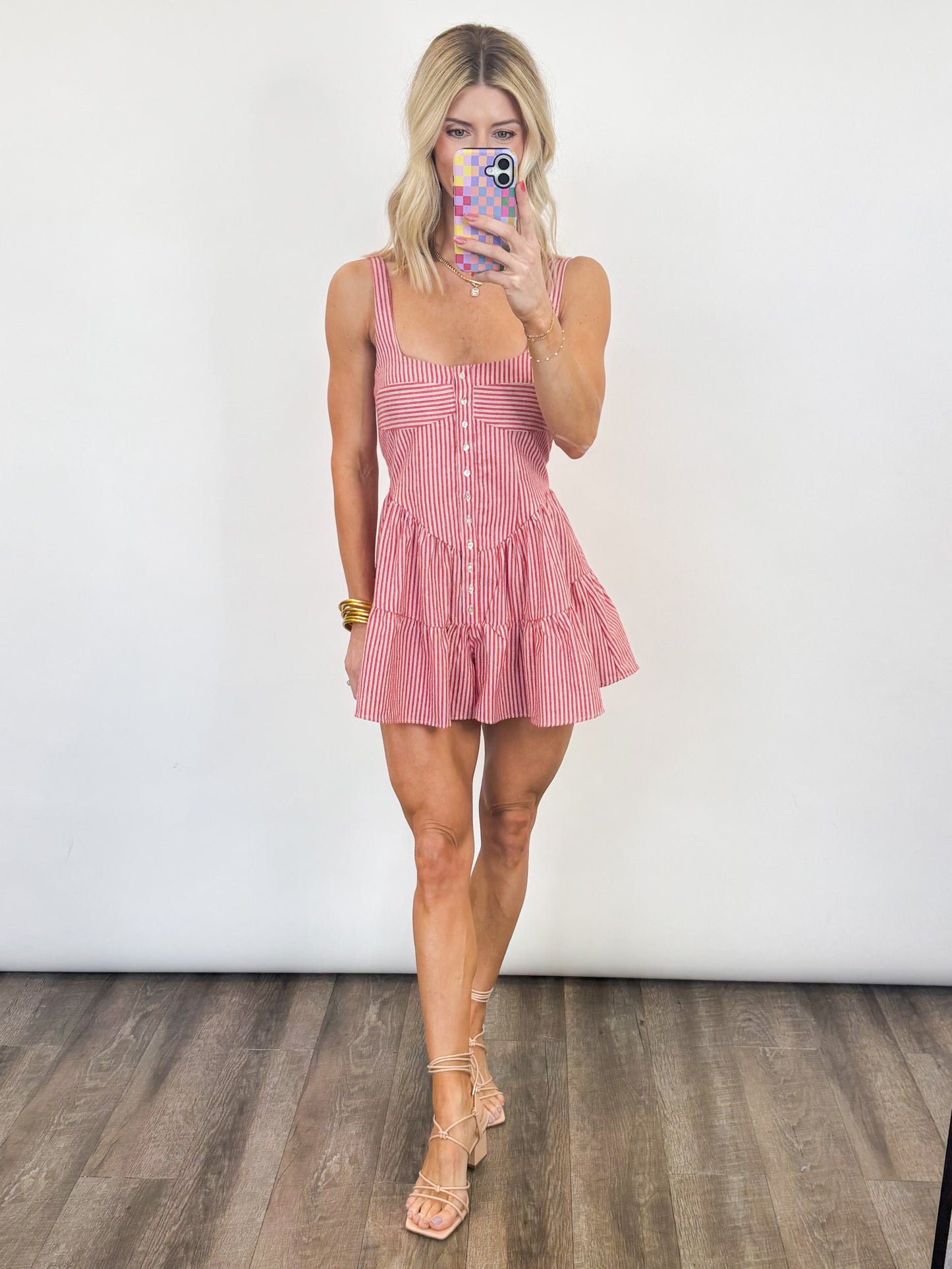 Picnic Perfect Stripe Romper