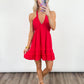 Sunset Sway Halter Dress