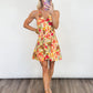 Sunlit Garden Halter Dress