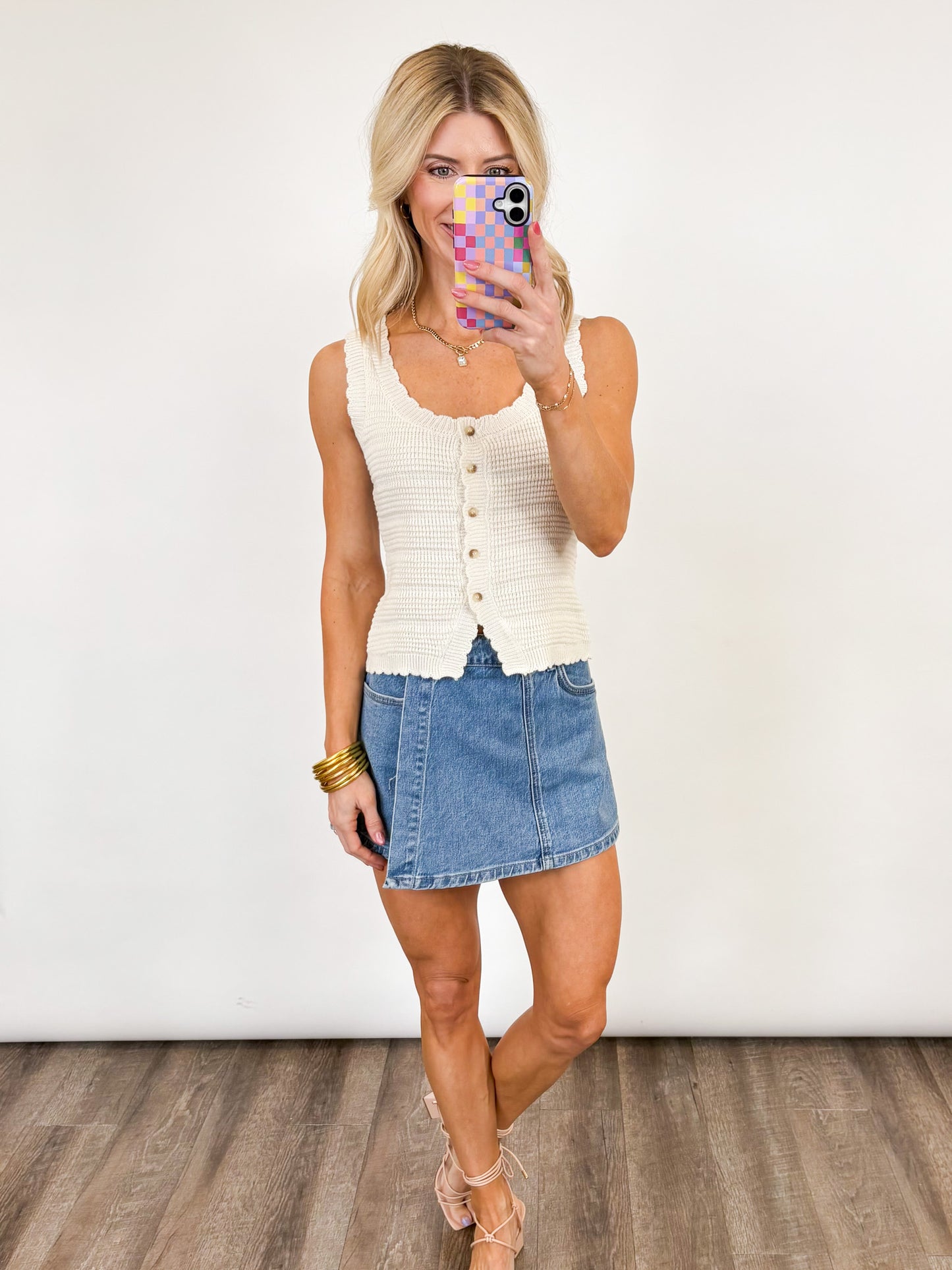 Vanilla Breeze Top - 2 COLORS