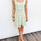 Sage Meadow Tiered Knit Dress