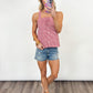 Strawberry Picnic Gingham Tank